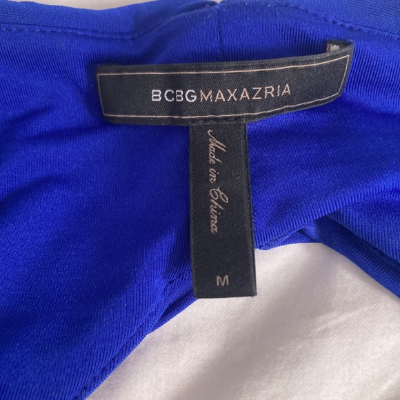 BCBC Blue Keyhole Dress - Picture 3 of 3